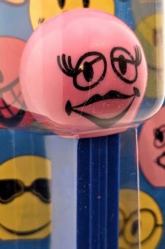 Funky Faces - Batting Lashes - Blue - funky faces pez collectible - Main Image 2