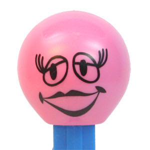 Funky Faces - Batting Lashes - Blue - funky faces pez collectible - Main Image 3