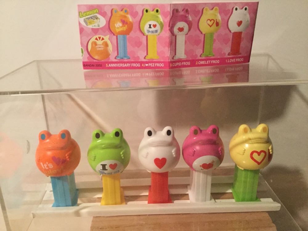 Frog Style 1 #10 - Yellow (Mini) - Japanese pez collectible - Main Image 2
