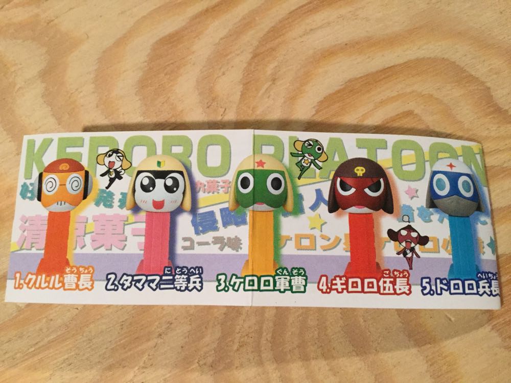 Keroro Gunsou 1 - Japanese pez collectible - Main Image 3