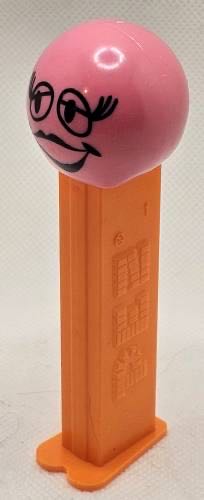 Funky Faces - Batting Lashes - Orange - funky faces pez collectible - Main Image 2