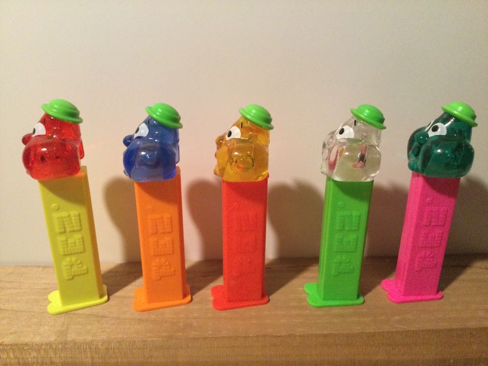 Bubbleman Crystal - Green - PEZ Originals pez collectible - Main Image 2