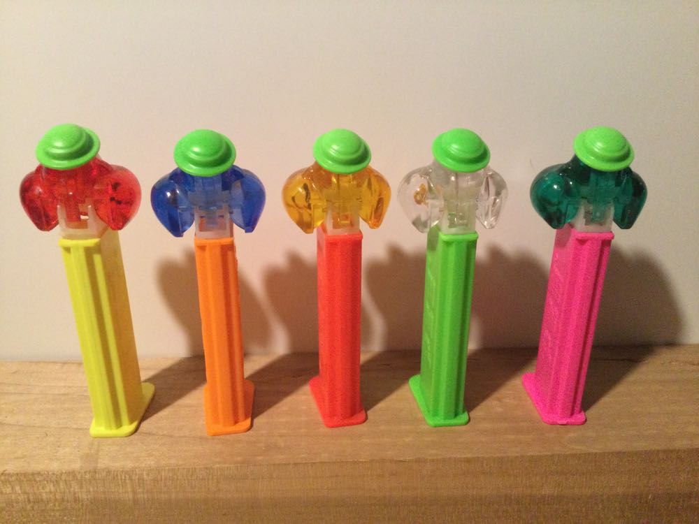 Bubbleman Crystal - Green - PEZ Originals pez collectible - Main Image 3
