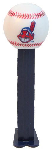 MLB - Cleveland Indians Ball - MLB Balls pez collectible - Main Image 2