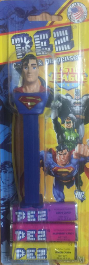 Superman - Superheroes & Villains - DC Comics Justice ~ pez collectible - Main Image 2