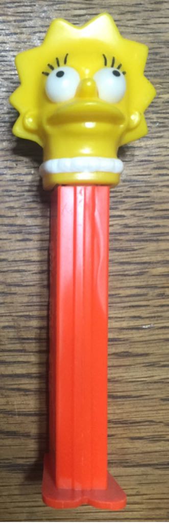 Lisa Simpson (3) - Simpsons (complete) pez collectible - Main Image 2