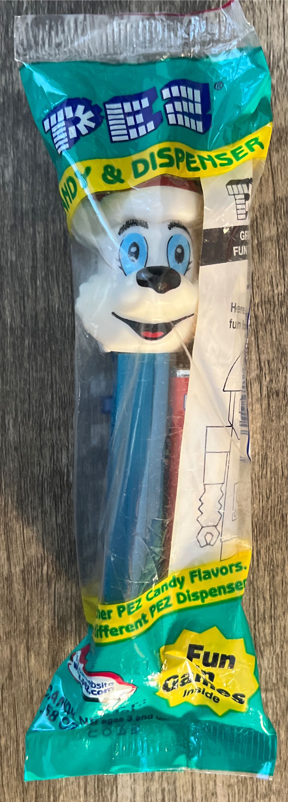 Polar Bear A (Dark Blue) - Christmas pez collectible - Main Image 3