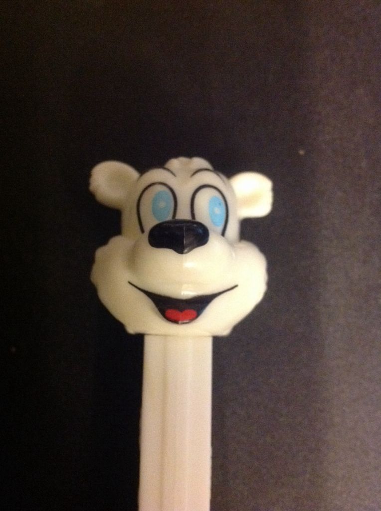 Polar Bear A (White) - Holiday - Christmas pez collectible - Main Image 2