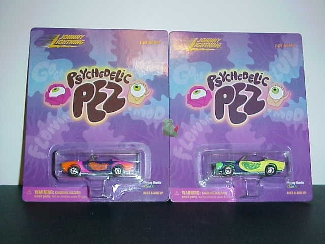 Psychedelic Car Green - Trucks pez collectible - Main Image 2