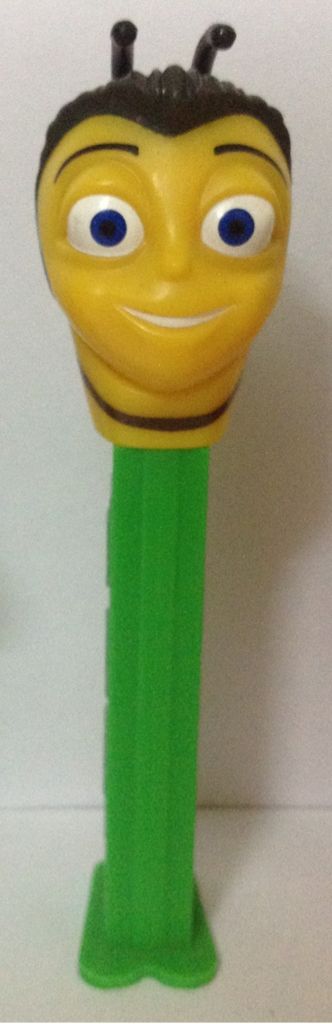 Pez - Regular Remake, blue pull-back, blue stem