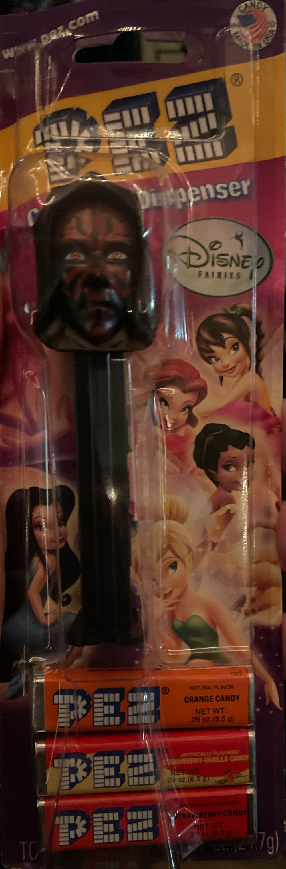 Star Wars - Darth Maul - Mint On Card - Star Wars pez collectible - Main Image 2