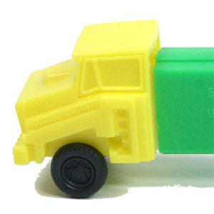 Truck - D Series - R2 - Yellow/Green - Trucks pez collectible - Main Image 2