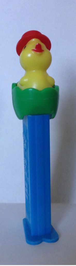 Easter - Chick In Green Scalloped Shell  pez collectible - Main Image 1