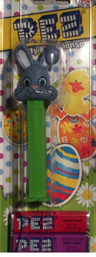 Grey Floppy Ear Bunny - Easter pez collectible - Main Image 2