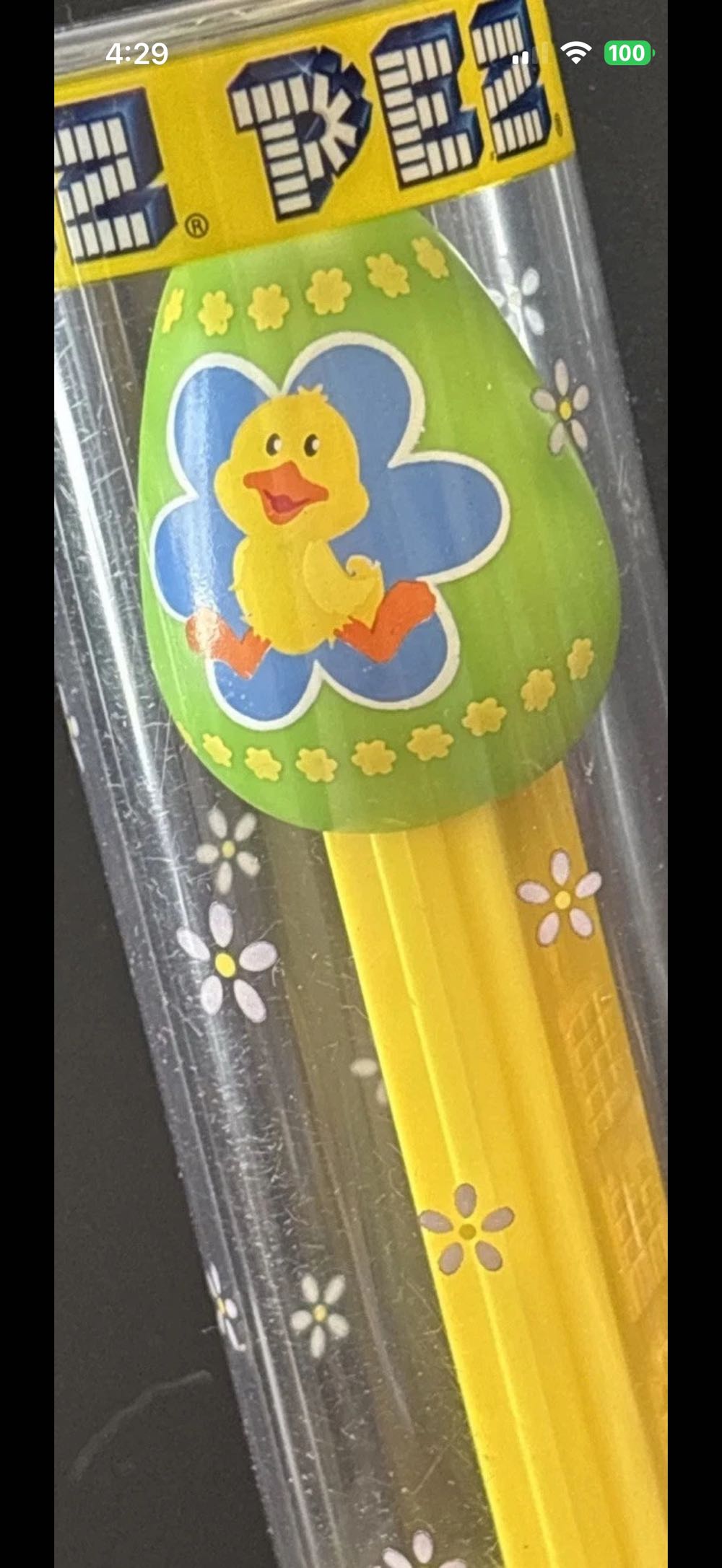 Easter - Egg - Green With Duck - Easter pez collectible - Main Image 3