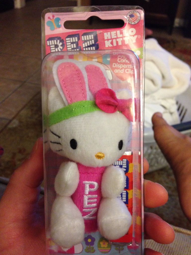 Hello Kitty: Easter Plush - Hello Kitty pez collectible - Main Image 1