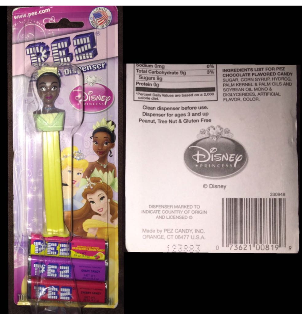 Disney Princess - Tiana - Disney Princess pez collectible - Main Image 2