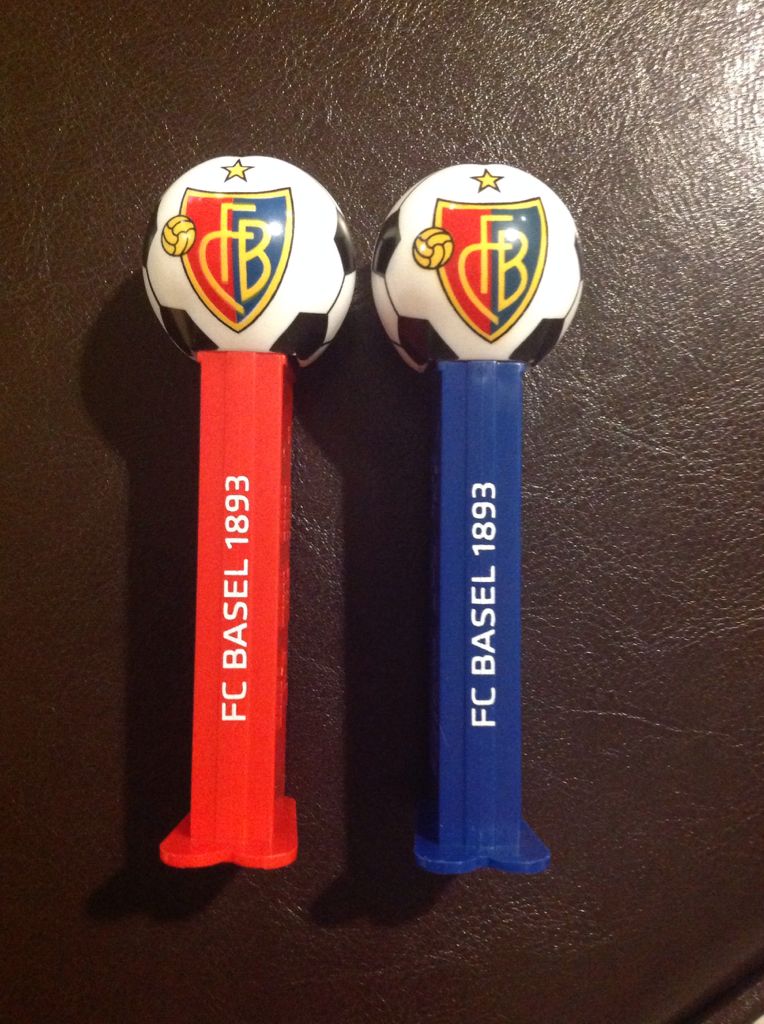 Sports - FC Basel Swiss Soccer Ball Set of 2 - Sports Soccer pez collectible - Main Image 1