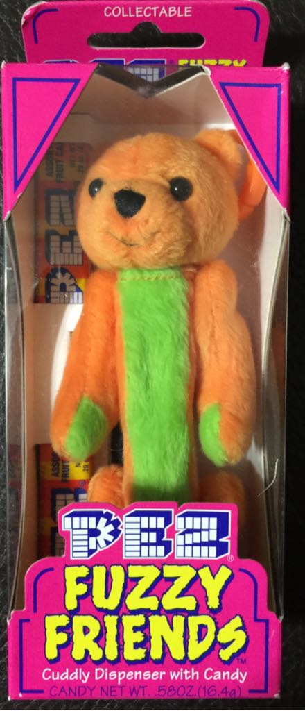 TJ Bear (2) - Fuzzy Friends - Bears (complete) pez collectible - Main Image 2