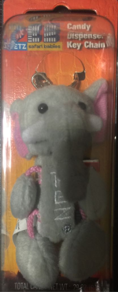 Plush Dispenser - Safari Animals - Elephant - Safari Babies pez collectible - Main Image 2
