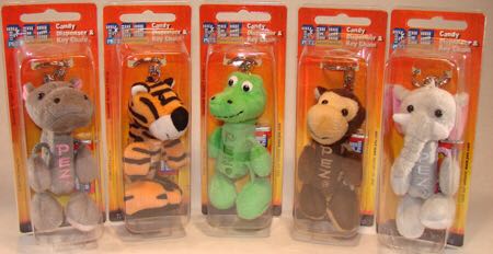Plush Dispenser - Safari Animals - Monkey - Plush - Keychain pez collectible - Main Image 2