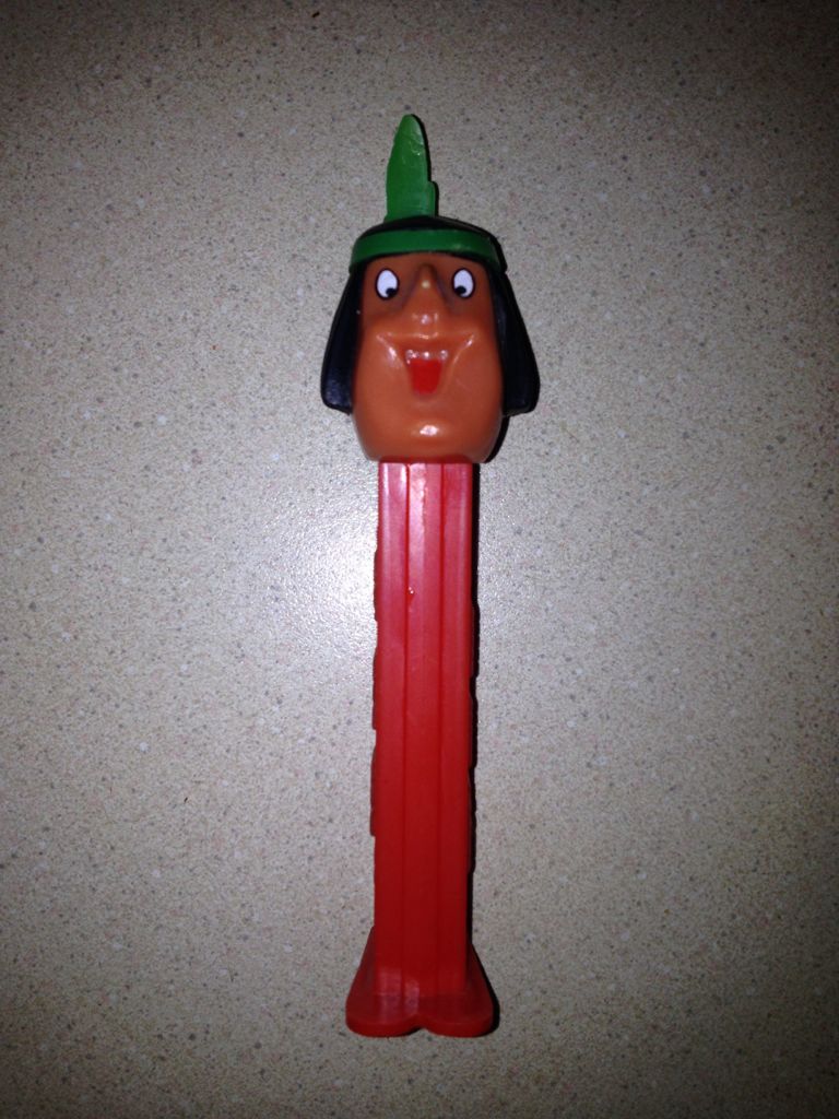 Indian with Whistle - MERRY MUSIC MAKERS pez collectible - Main Image 2