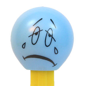 Funky Faces - Sad - Yellow - funky faces pez collectible - Main Image 4