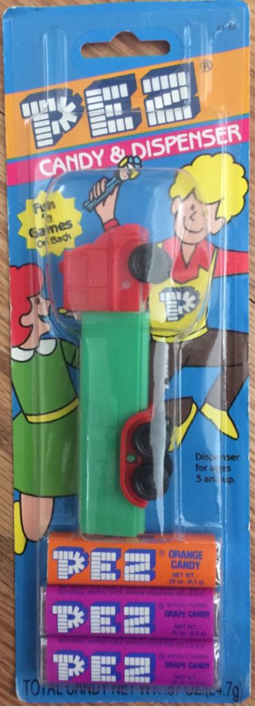 Truck R3 - Red/Green - Trucks - Series D pez collectible - Main Image 2