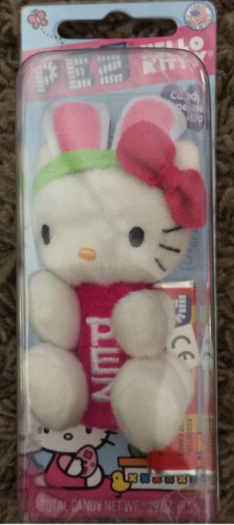 Hello Kitty Plush Easter - Hello Kitty pez collectible - Main Image 2