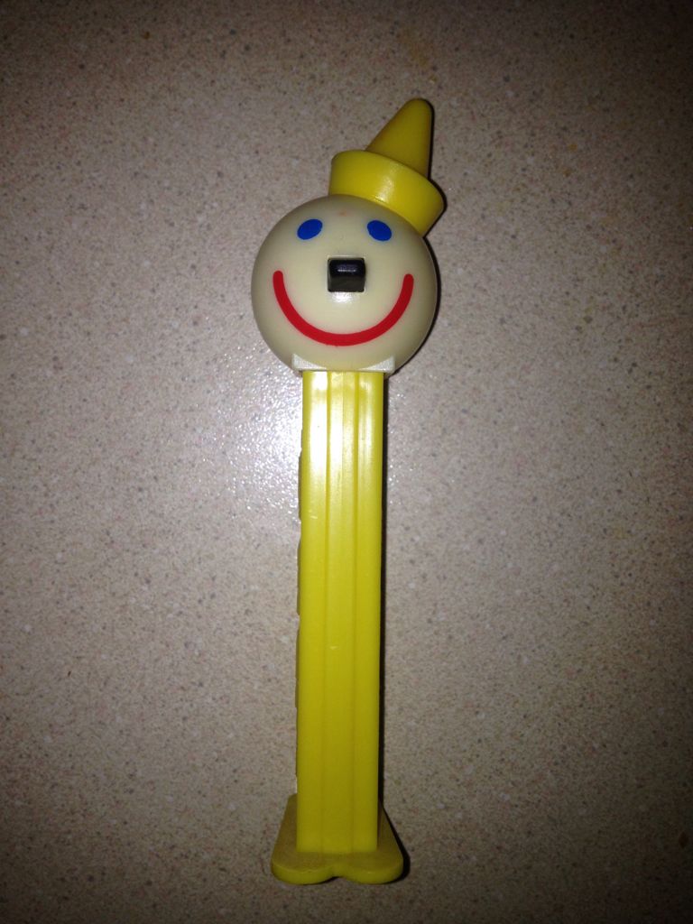 Jack In The Box - Yellow Stem - Corporate pez collectible - Main Image 2