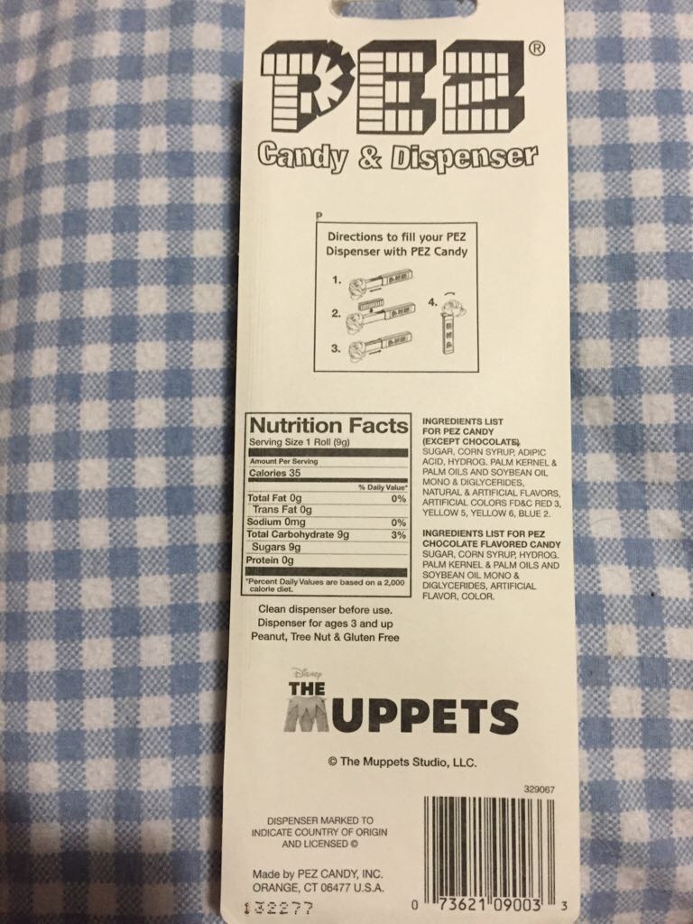 The Muppets - Fozzy B  - Muppets pez collectible - Main Image 2