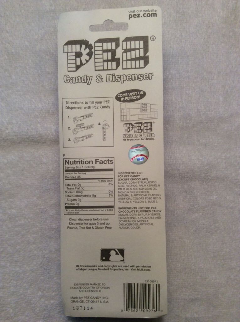 Baseball Cap Los Angeles Angels - MLB pez collectible - Main Image 2