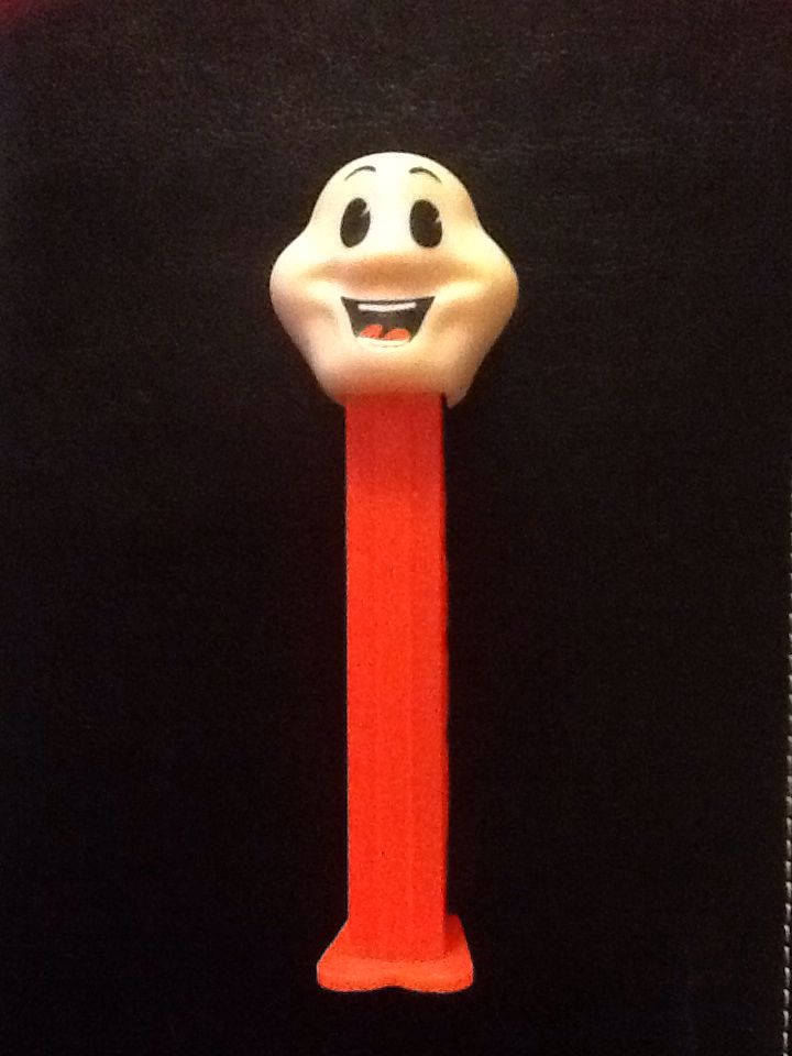 Ghost (Happy Henry)(Bone) - Halloween pez collectible - Main Image 2