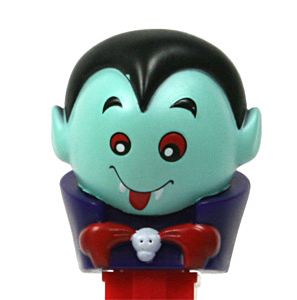 Halloween - Vampire (red stem) - Halloween pez collectible - Main Image 2