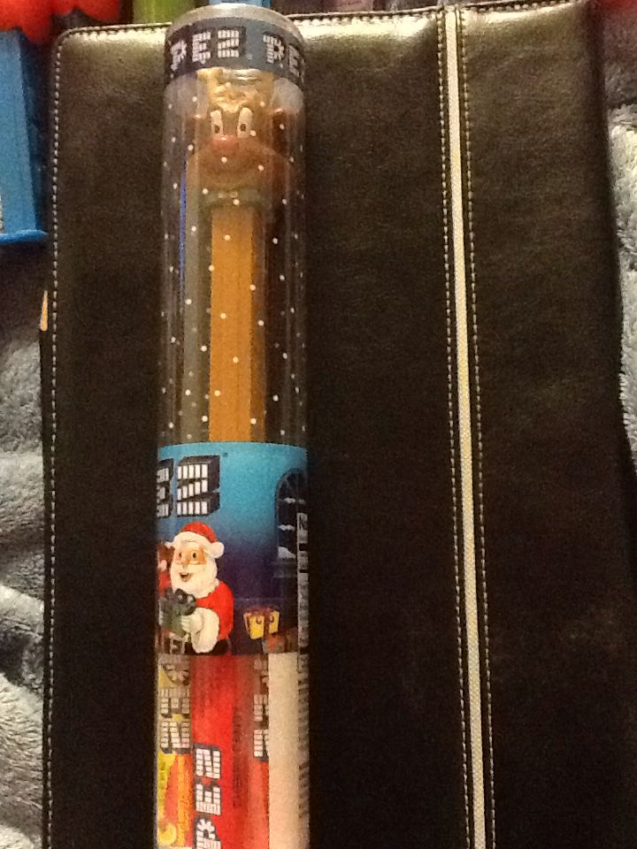 Reindeer - Brown Stem With Red Nose - Christmas - Reindeer pez collectible - Main Image 2