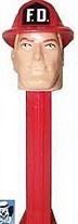 Fred the Fireman - Emergency Heroes pez collectible - Main Image 2