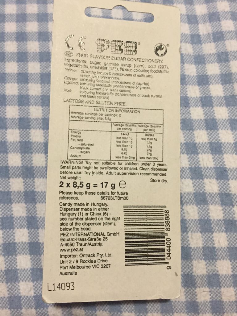 Tweety - Looney Tunes - Tweety pez collectible - Main Image 2