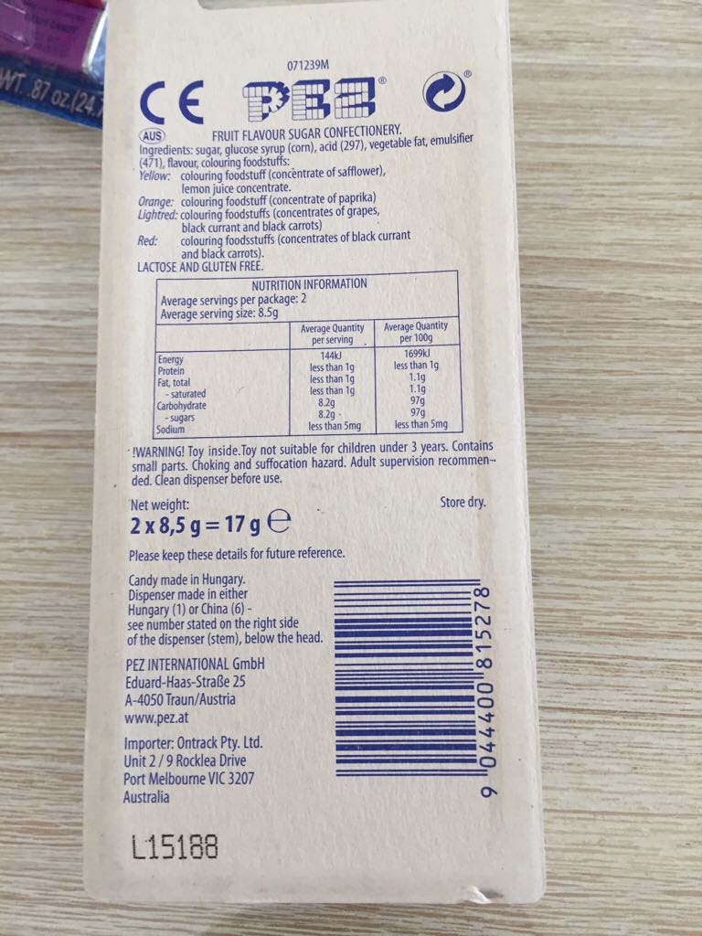 Skull - Halloween pez collectible - Main Image 2