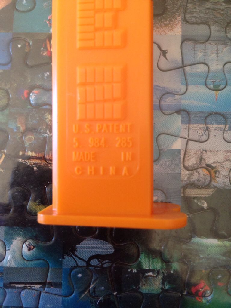 Mr Men - Mr Bump Unpackaged   pez collectible - Main Image 2