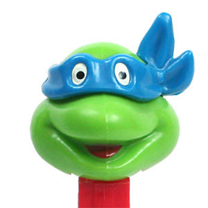 TMNT - Leonardo Happy - Red - Hungary - TMNT pez collectible - Main Image 2