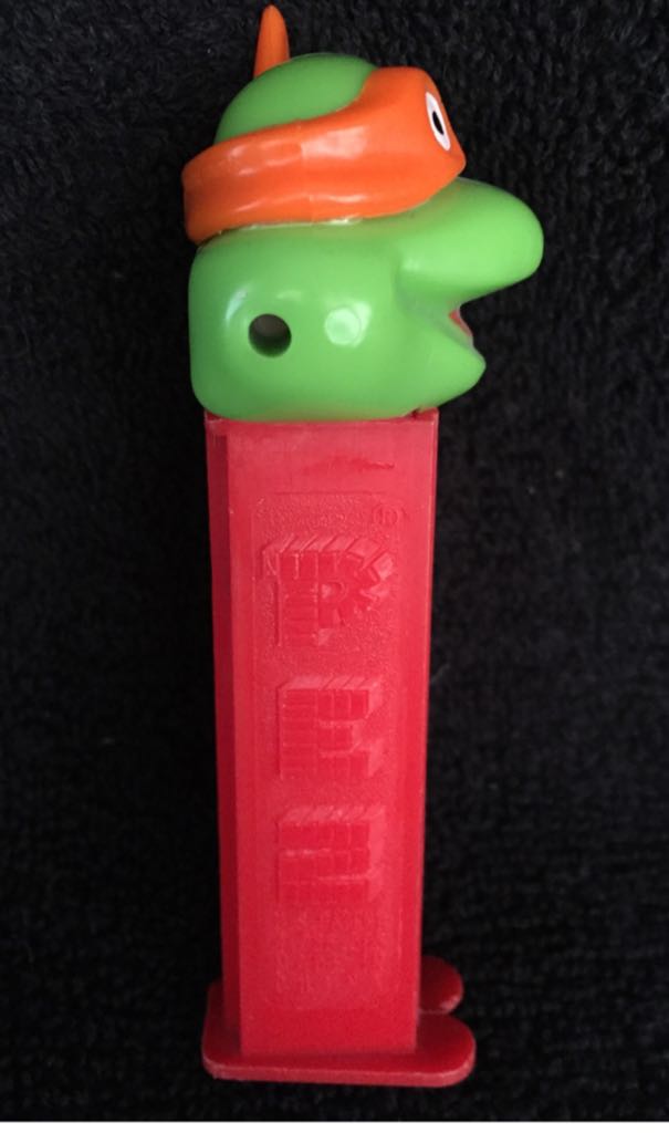 Ninja Turtle - Michelangelo Happy Black - TMNT pez collectible - Main Image 2