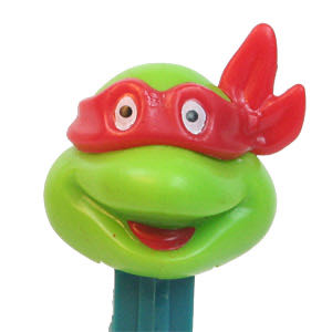 TMNT - Raphael Happy - Teal - Hungary - TMNT pez collectible - Main Image 2