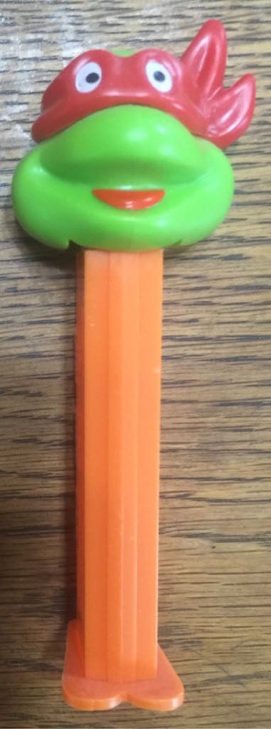 TMNT - Raphael Happy - Orange - Hungary - TMNT pez collectible - Main Image 2