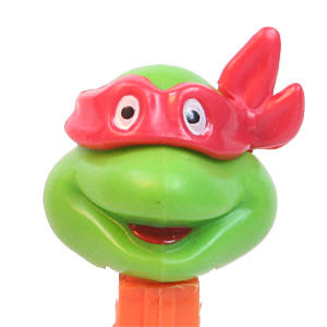 TMNT - Raphael Happy - Orange - Hungary - TMNT pez collectible - Main Image 3