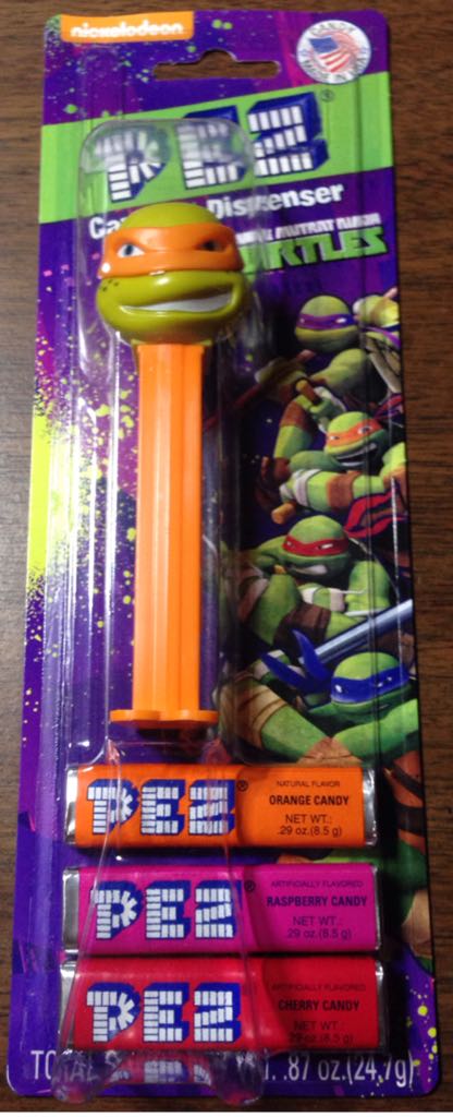 Ninja Turtles - Michaelangelo - TMNT pez collectible - Main Image 2
