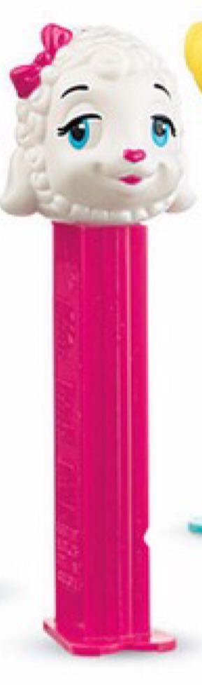 Easter - Lamb W/ Pink Bow - Easter pez collectible - Main Image 2