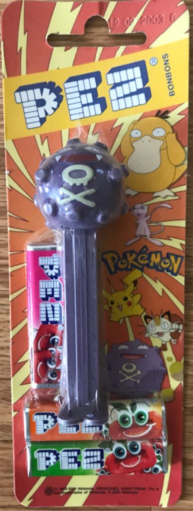Pokémon - Koffing - Pokémon S1 (complete) pez collectible - Main Image 2