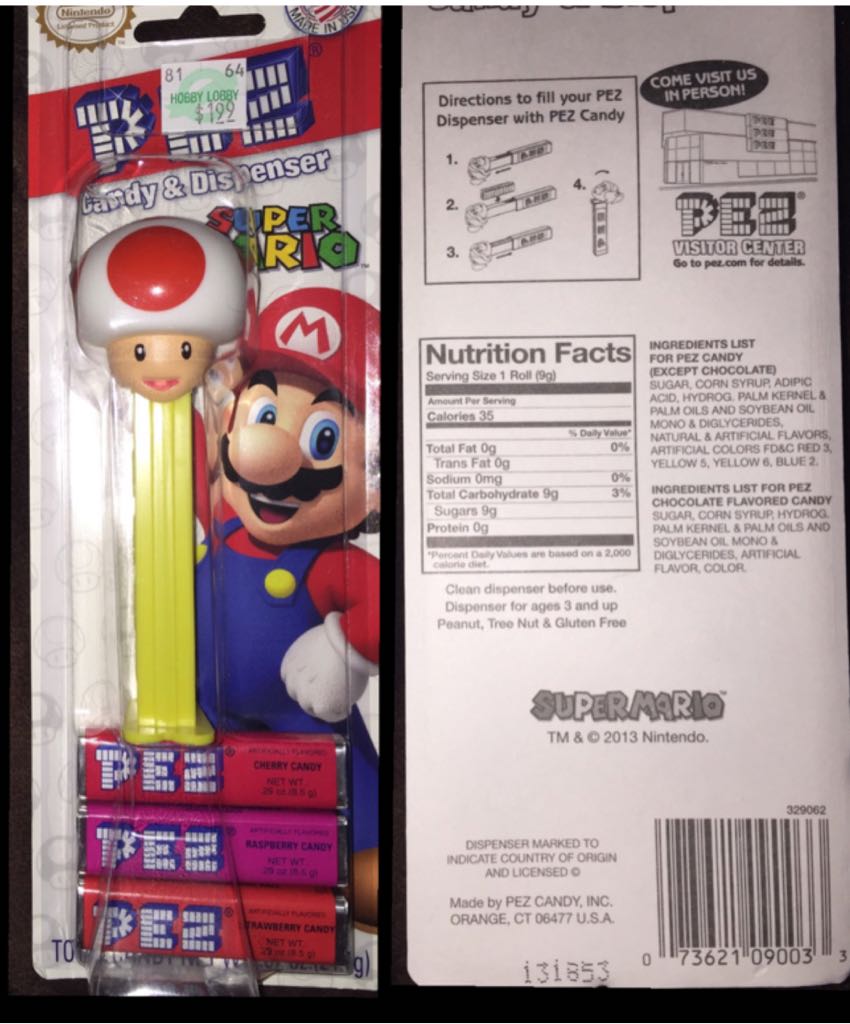 Toad - Super Mario pez collectible - Main Image 2
