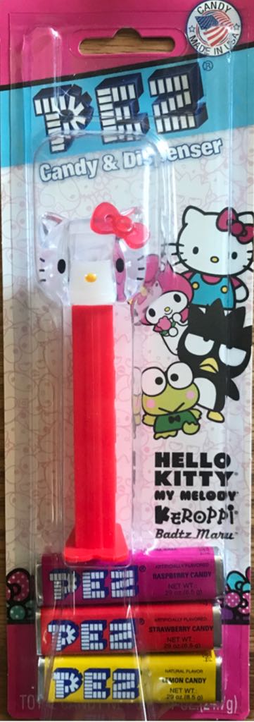 Hello Kitty - Red Bow (crystal) (2) - Hello Kitty (complete) pez collectible - Main Image 2