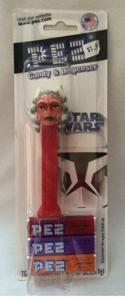 Star Wars: The Clone Wars - Ahsoka Tano A - Movies & TV - Disney/Lucasfilm pez collectible - Main Image 2